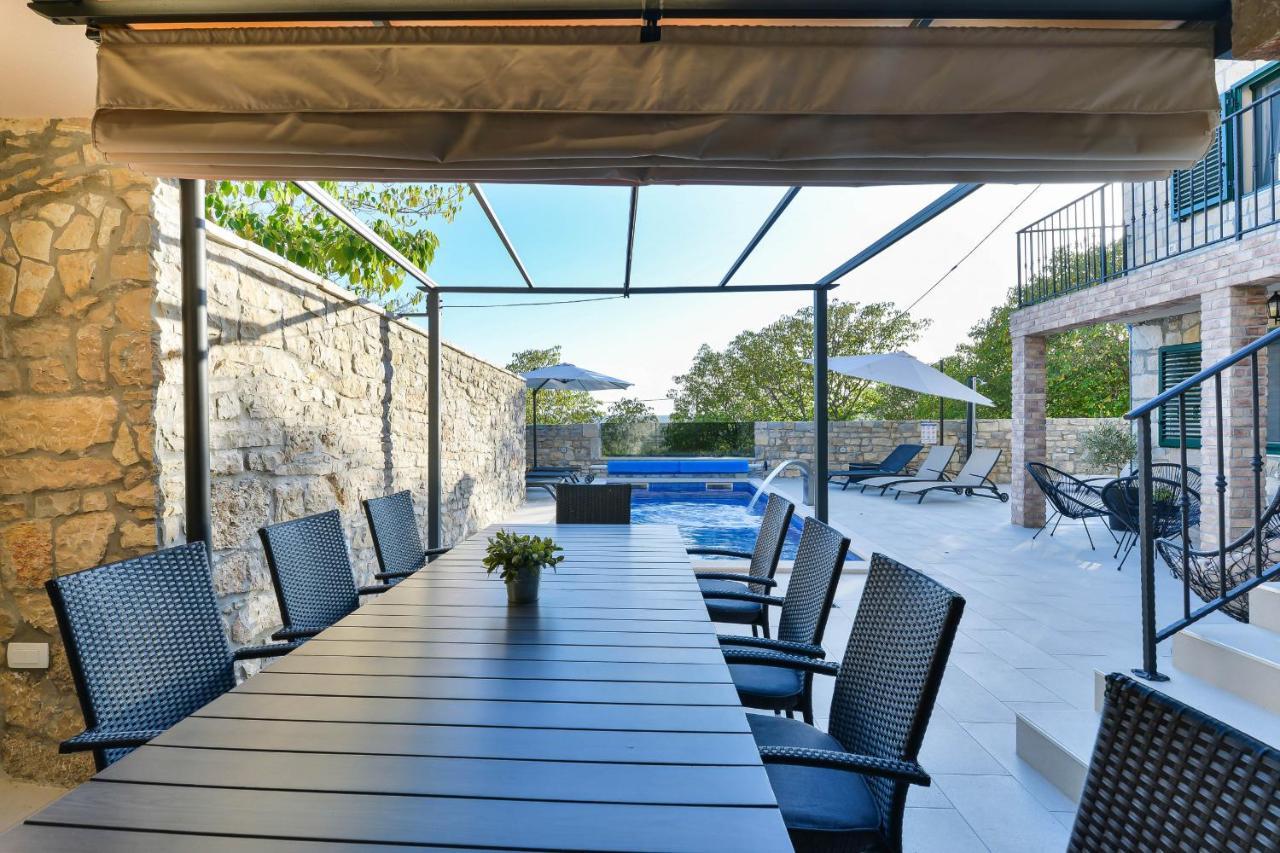 Stone Villa Didovi Snovi With Heated Pool Lisane Ostrovicke Exterior foto